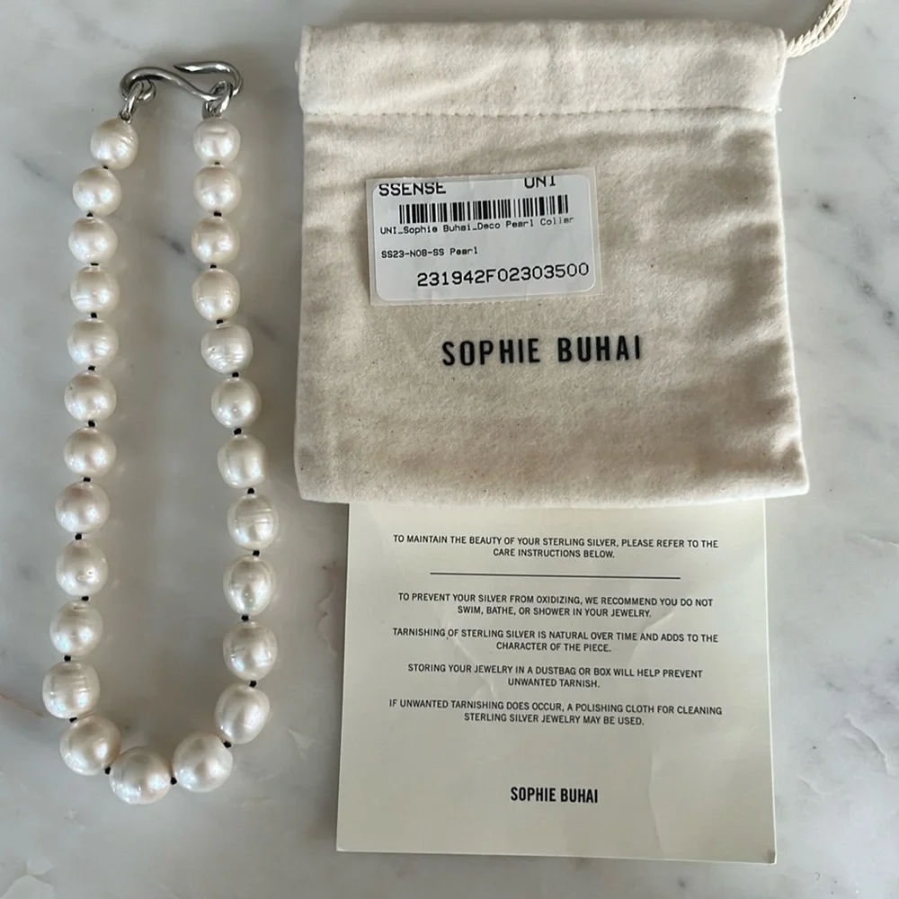 Final Price- No Offers! Sophie Buhai Freshwater Baroque Pearl Collar Necklace - Picture 6 of 13
